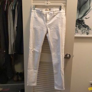White Hollister jeans